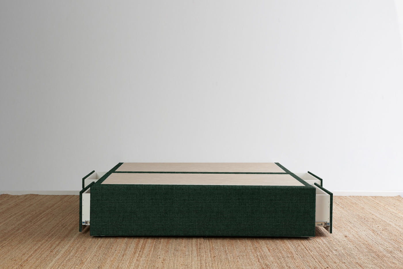 Maxwell's 4 Drawer Bed Base - Evergreen