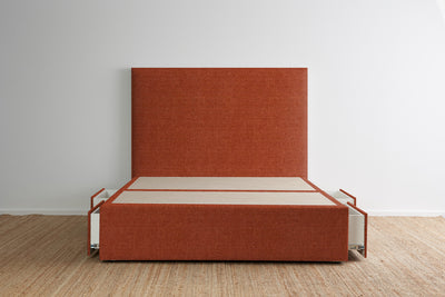 Maxwell's 4 Drawer Bed Base - Terracotta