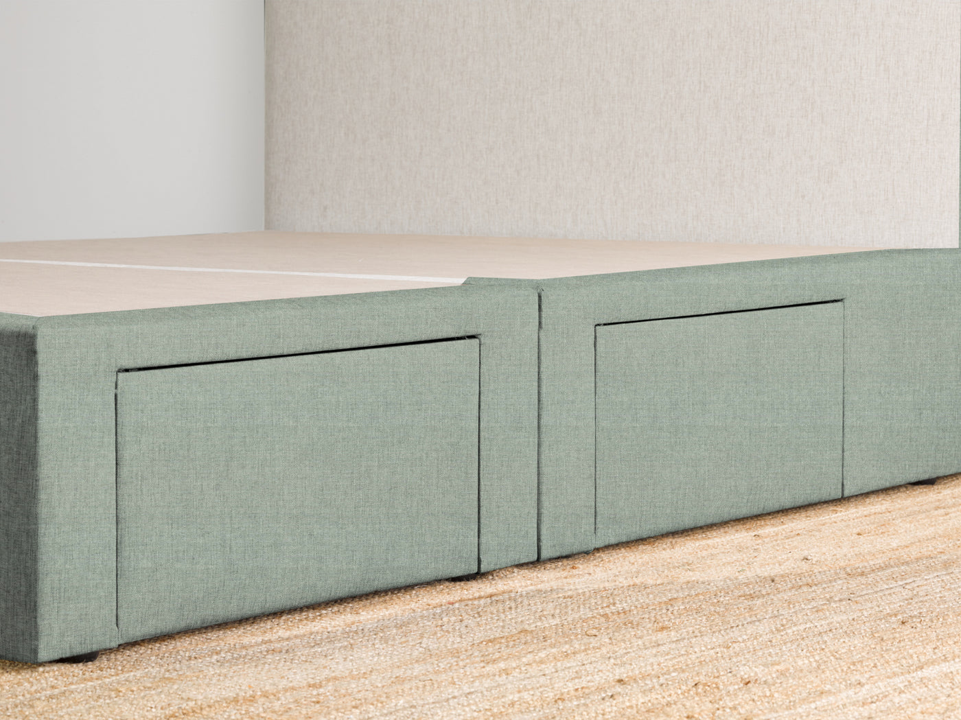 Maxwell's 4 Drawer Bed Base - Seafoam