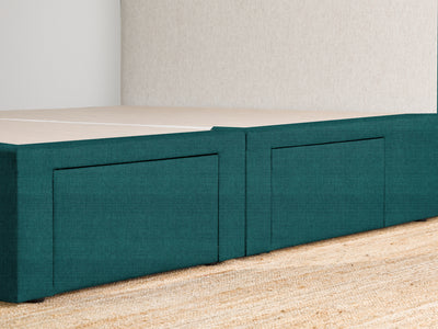 Maxwell's 4 Drawer Bed Base - Teal