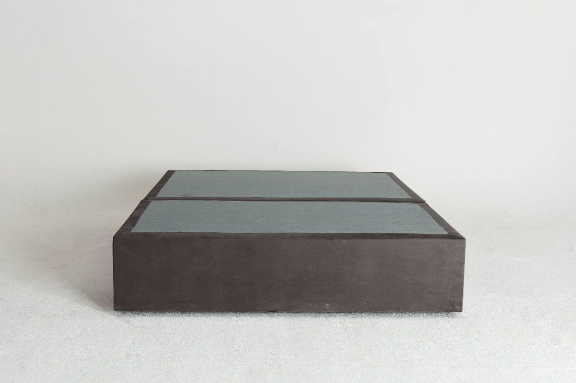 Velvet Maxwell's 4 Drawer Bed Base - Charcoal