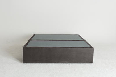 Velvet Maxwell's 4 Drawer Bed Base - Charcoal