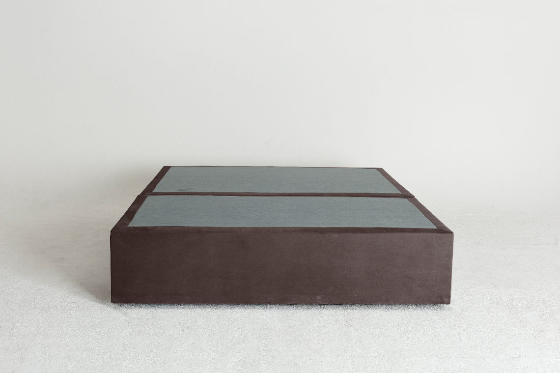Velvet Maxwell's 4 Drawer Bed Base - Mole