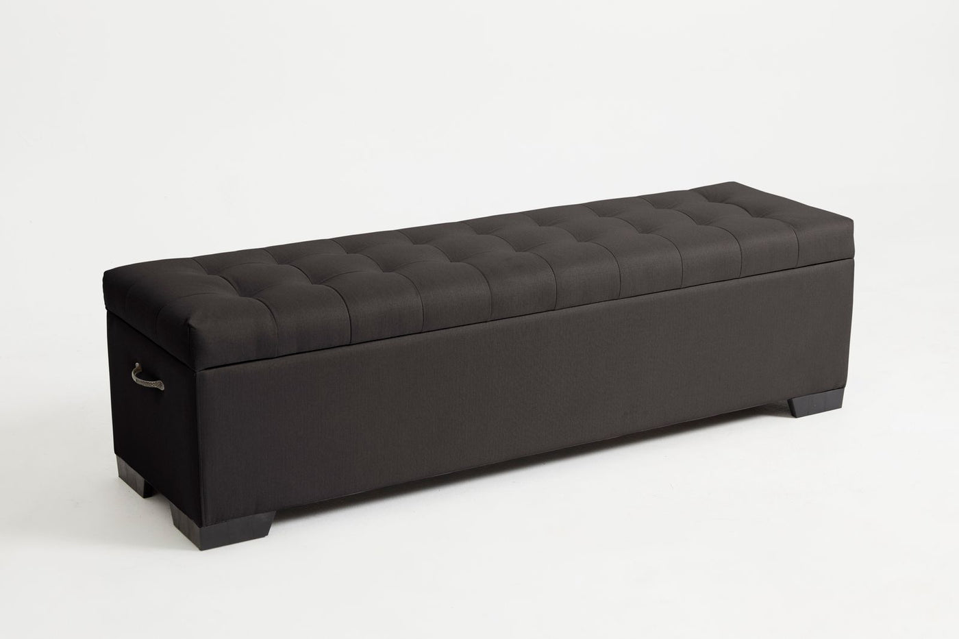 Cam (Quilted Ottoman) - Slate