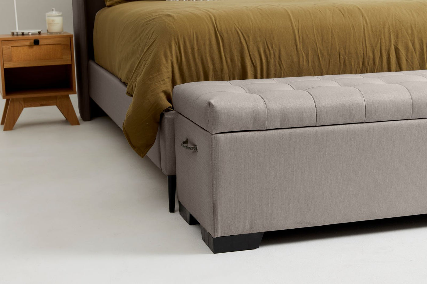 Cam (Quilted Ottoman) - Dune